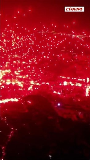 🔥😲 CRAZY! MC Alger ultras celebrate their 10th Algerian league title! #football #algeria