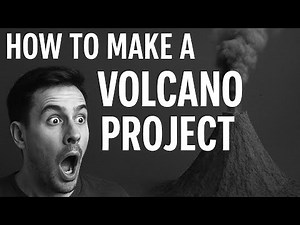 🌋CREATE Your Own VOLCANO at Home with Easy Science Experiments?