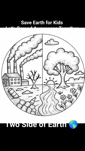 Save Earth Drawing 🌍 | Easy Earth Day Drawing 2026 #shorts