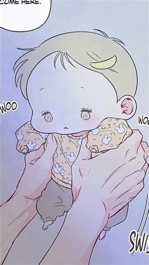 Cutie's first word 😍 "papa" | The Sacred Serpent's Seduction #bl #manhwa #manga #anime #cutebaby