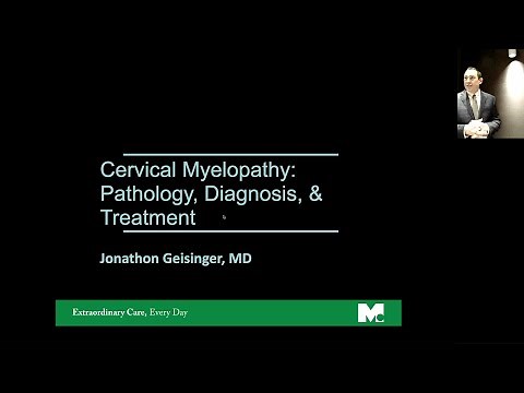 Cervical Myelopathy- How to Identify & Treat Spinal Cord Impingement 11/10/21