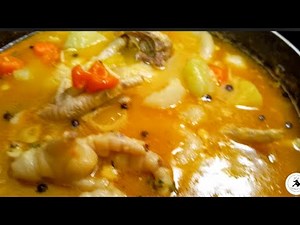 HOW TO MAKE JAMAICAN CHICKEN FOOT SOUP | Easy step by step instructions. ITS A MUST TRY