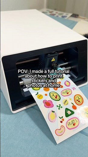 Print your own stickers and photos at home 😲