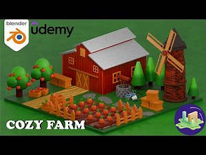 Blender Course I Cozy Farm