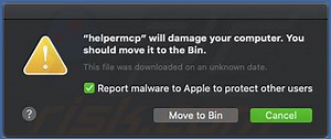 Helpermcp Virus (Mac)