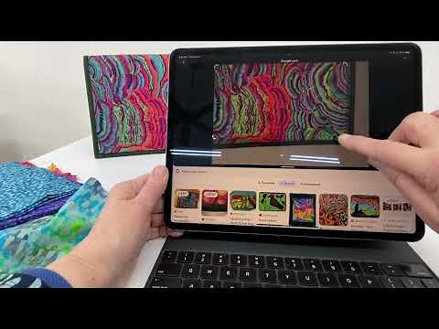 How to find a fabric you own, but need more of, by using Google lens