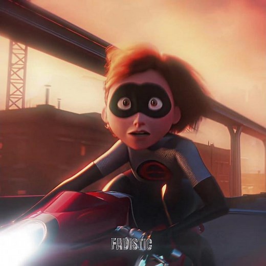 Elastigirl Saved Train|incredibles 2|Montagem Delirio| #edit #animation #shorts