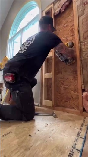 Make sure to build a stiff pony wall! #tile #shower #bathroomrenovation