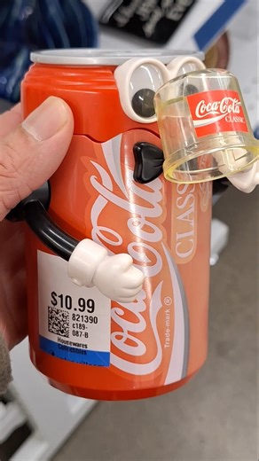 Coca-Cola Robot Coke Can Coin Mechanical Toy Bank collectible item #goldhunter137