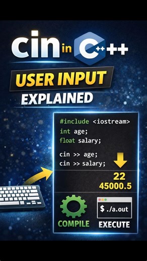 How cin Works in C++ | User Input Explained