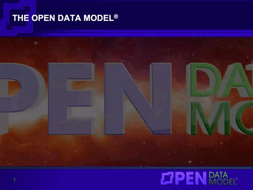 The ODM in 20 Minutes