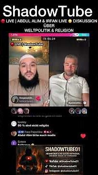 🔴 LIVE | IRFAN SPRICHT ÜBER DEMO IN BERLIN 😳 ABDUL ALIM LIVE DABEI