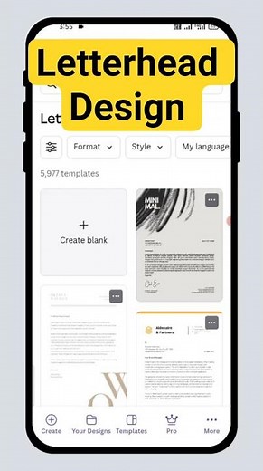 letterhead design | how to make letterhead