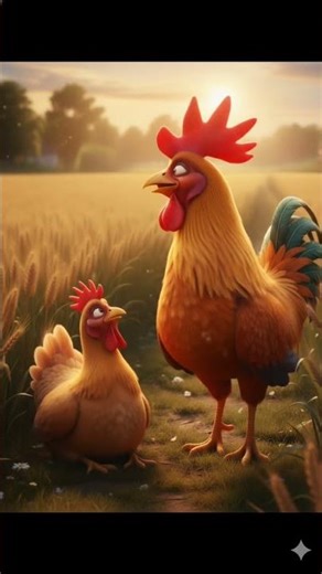 🔥“Murga Aur Murgi Ki Dil छू लेने वाली Kahani | Kids Moral Story | 3D Animated Cartoon”#cartoon #kids