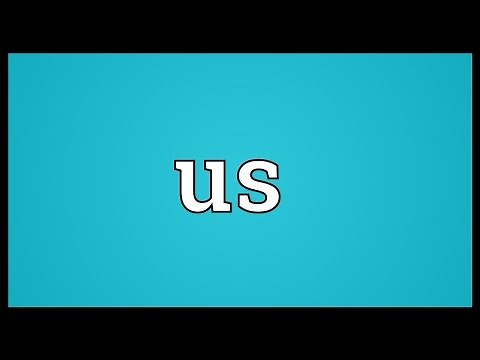 Us Meaning