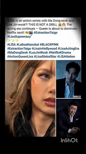 Lisa New drama update ❤️‍🔥#lisa#blackpink#kpop#lisamanoban#update