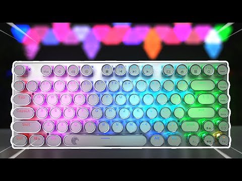 This Retro Mechanical Gaming Keyboard is Pretty Cool!