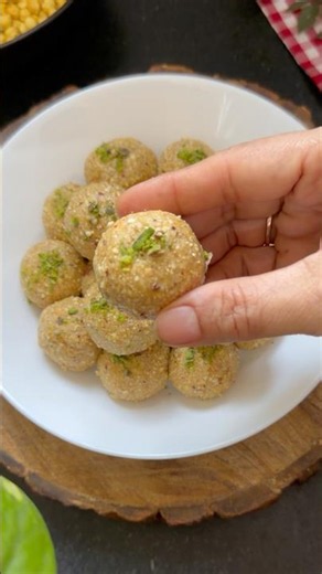 Summer Special Sattu Makhana Laddoo ✨ #highprotein #recipe #easyrecipe #summerspecial #foodie #ladoo
