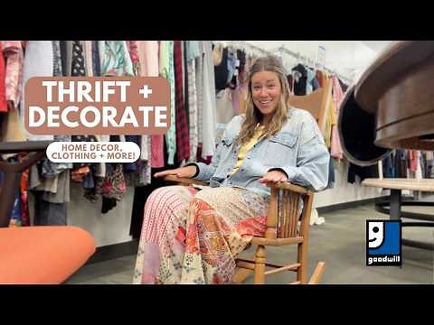 Checking an item off my thrift *wish list*!! | Thrift + Decorate With Me | Goodwill Haul
