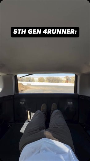 1.3K views · 60 reactions | 5th gen vs 6th gen Toyota 4Runner Sleeping space. | 4Runner Lifestyle | Facebook