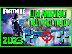COME PERSONALIZZARE IL PROPRIO MIRINO SU FORTNITE CON CROSSHAIR X (MIRINO TUTTO TUO) - TUTORIAL ITA