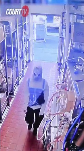 Surveillance captures moments leading up to fatal stabbing of McDonald's manager