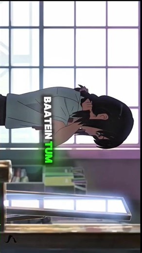 Hindi Song Lyrical Anime AMV | Aesthetic Anime #Shorts"