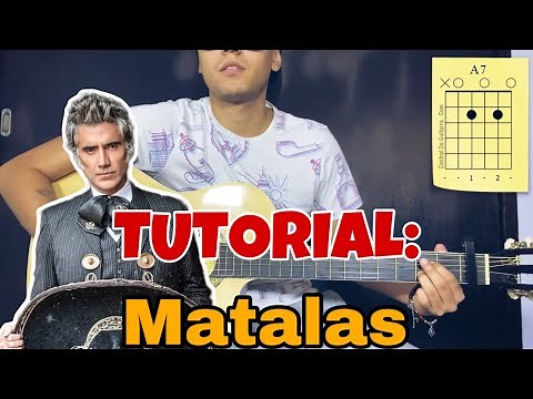 COMO TOCAR MATALAS DE ALEJANDRO FERNANDEZ EN GUITARRA | TUTORIAL
