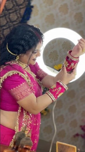 Traditional Look with a Modern Twist 🌸 Getting Ready: Indian Wedding Guest Look ✨