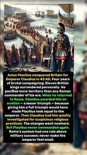 The Roman General Who Conquered Britain — Then Was Executed for Being Too Popular