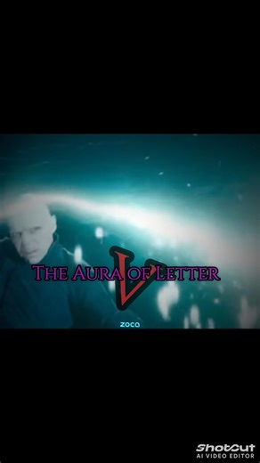 The Aura of Letter V 🔥☠️/#olidavines