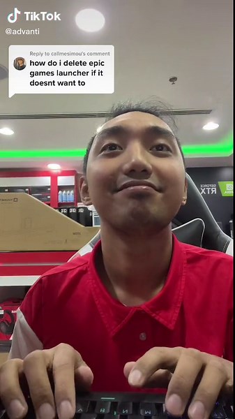 Replying to @callmesimou If you see the same message while uninstalling Epic Games just simply end task Epic Games Launcher on your task manager then try to uninstall it again!😀🔥#bahrain🇧🇭 #advanti #advantibahrain #thatshowyoufixthat #pctips #pctutorial