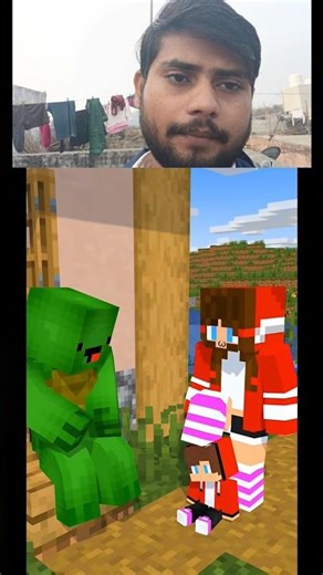 JJ's Sister Dancing on TOY - JJ and Mikey Maizen Minecraft Animation #maizen #minecraft #shorts