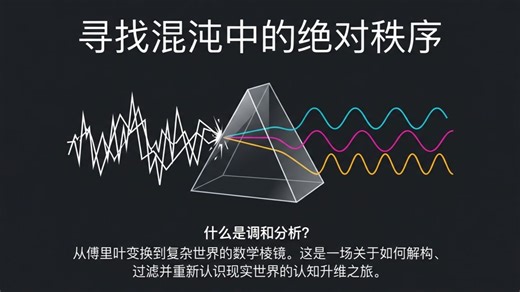 一个视频搞懂什么是调和分析，什么是傅里叶变换