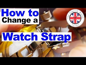 How to change a watch bracelet band for a Rolex Submariner, Tudor Pepsi GMT or Omega Seamaster
