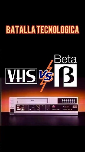 The great VHS Vs BETAMAX BATTLE