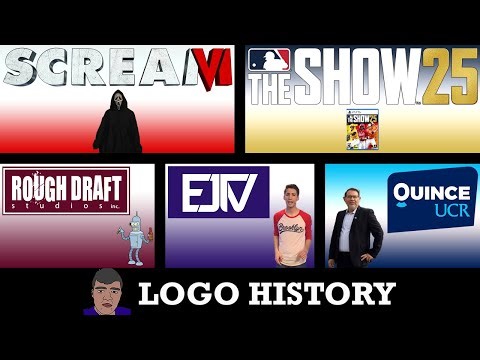 LOGO HISTORY - EJTV, Scream, Quince UCR, MLB: The Show & Rough Draft Studios