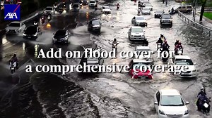 Ensuring your vehicle is safeguarded against floods during harsh weather conditions. Renew your car insurance instantly with AXA today! | Generali Malaysia