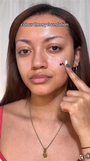 colour theory foundation? 😳#makeup #shorts #shortvideo #youtubeshorts #viral #song #viralvideo 💥