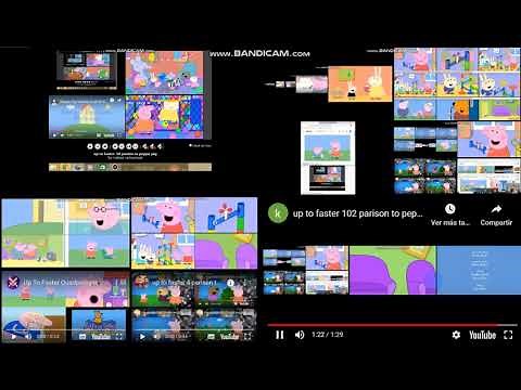 up to faster trillion parison to peppa pig