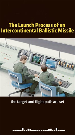 The Launch Process of an Intercontinental Ballistic Missile #knowledge #science