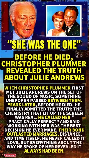 Before He Died, Christopher Plummer Revealed The Truth About Julie Andrews #Shorts #viral
