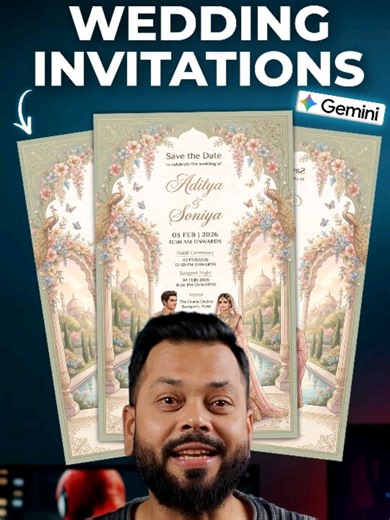 Free Wedding Card AI Prompt Guide