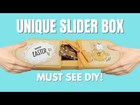 DIY Slider-Style Gift Box | Easter Treat Box Tutorial