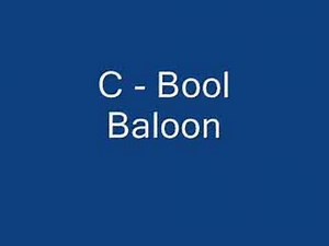 C - Bool Baloon