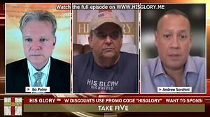 "Every single thing we've said is happening." If you missed our live interview with Bo Polny and Andrew Sorchini on TAKE FIVE, watch it anytime at http://hisglory.me! #hisglory #hisglorytv #hisgloryme #prophecy #Christian #jesus #christ #JesusChrist | His Glory