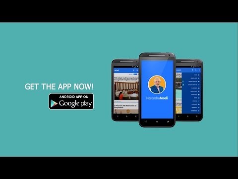 Official Mobile App of PM Narendra Modi Launched