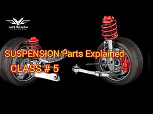 Suspension Parts Explained | Suspension parts name