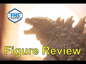 S.H.Monsterarts Godzilla 2014 Custom Head Sculpt by Whalezilla Review