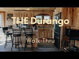The Durango Walk-Thru | Customizable Modular Cabin Home 🌲🏠